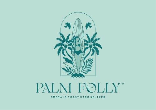 Palm Folly Hard Seltzer Logo